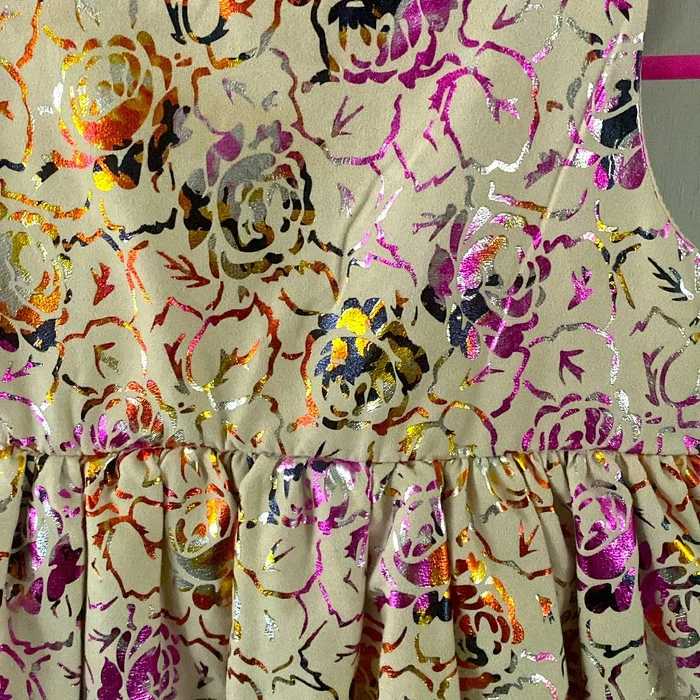 Popatu Floral Tulle Dress NWT